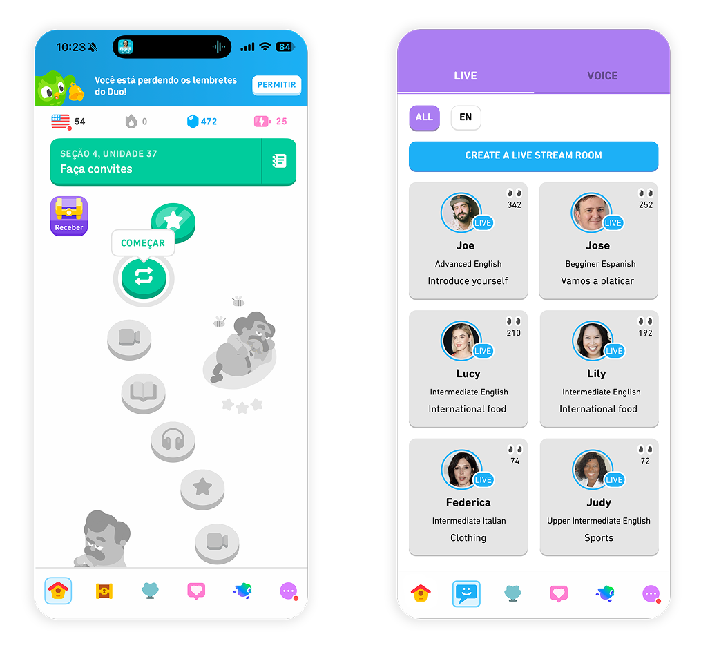 Old design vs New feature