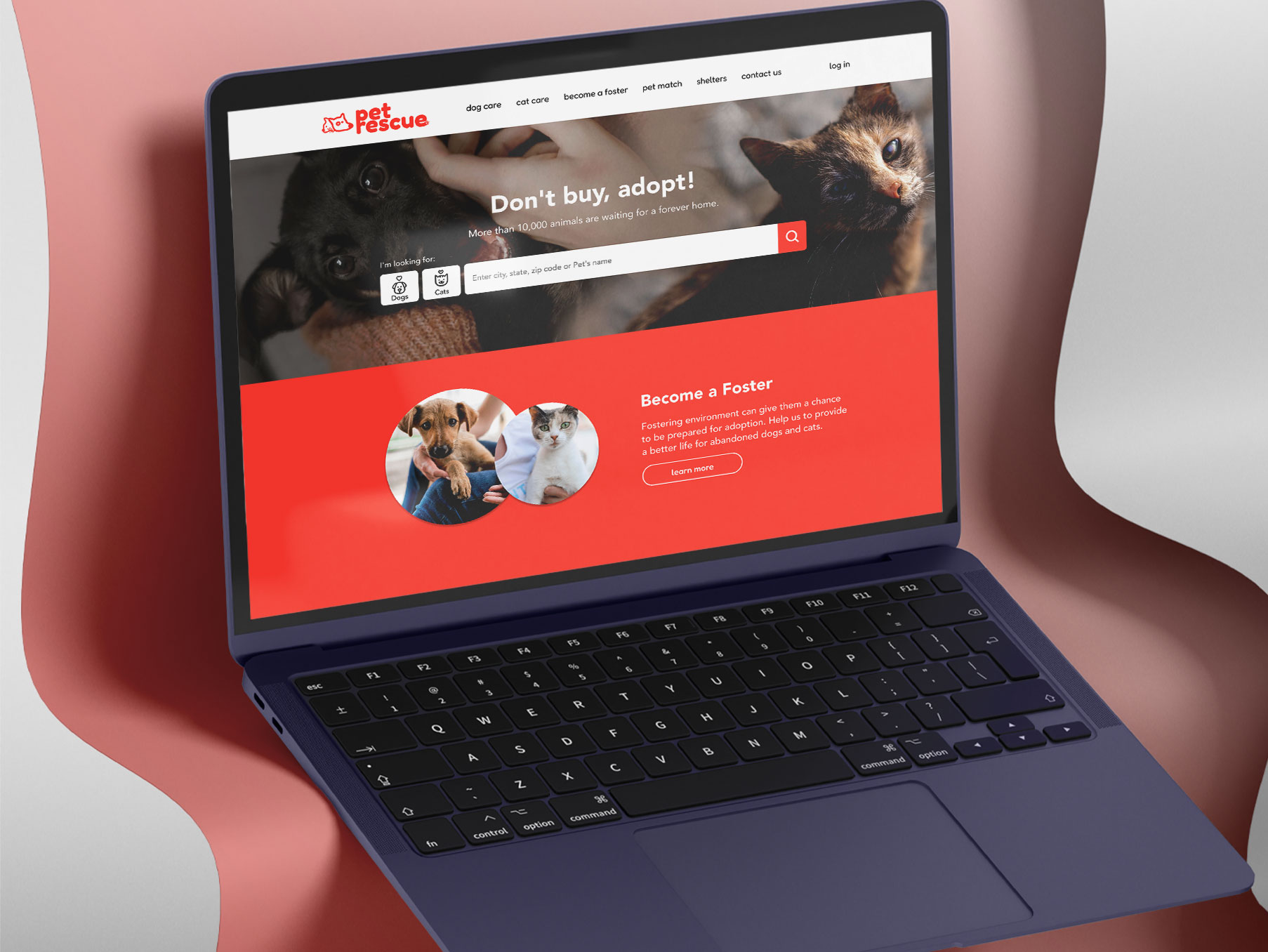 Pet Rescue Website