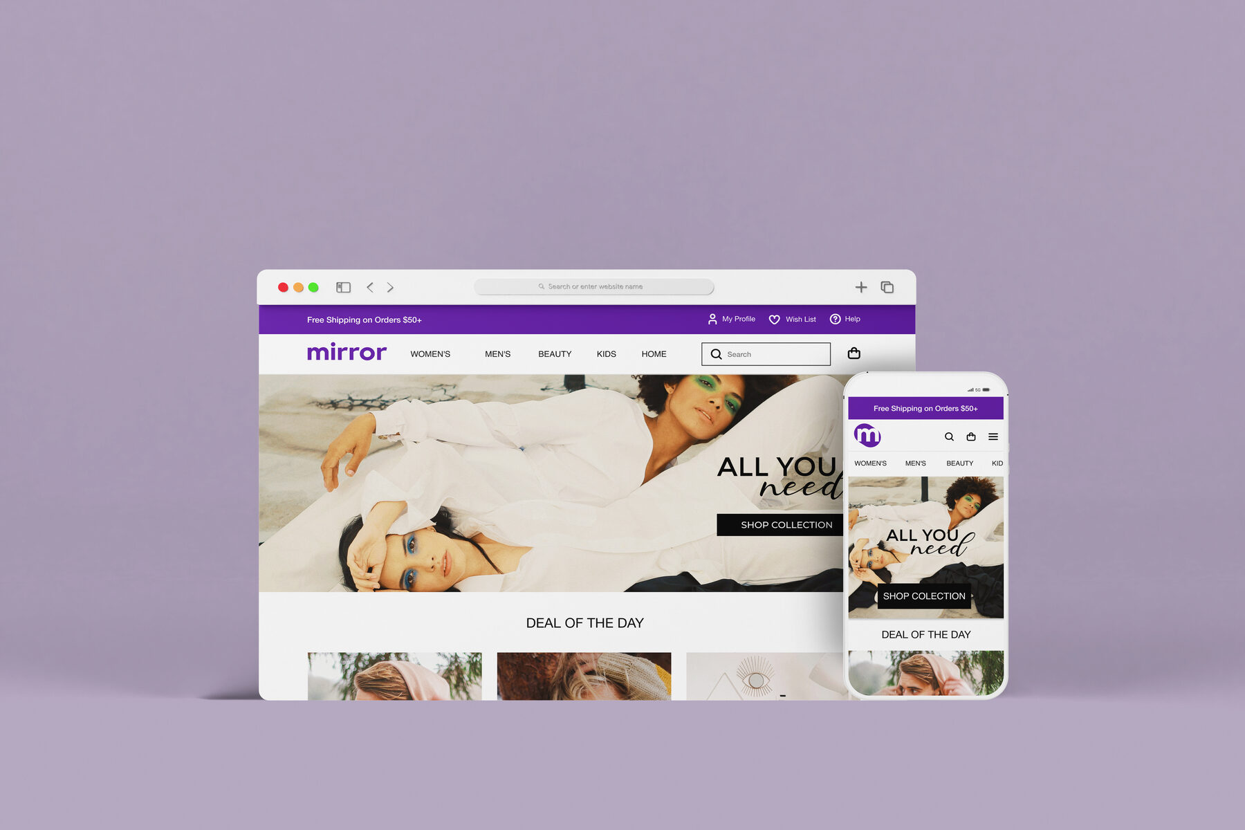 Streamlining the purchase flow for Mirror Store