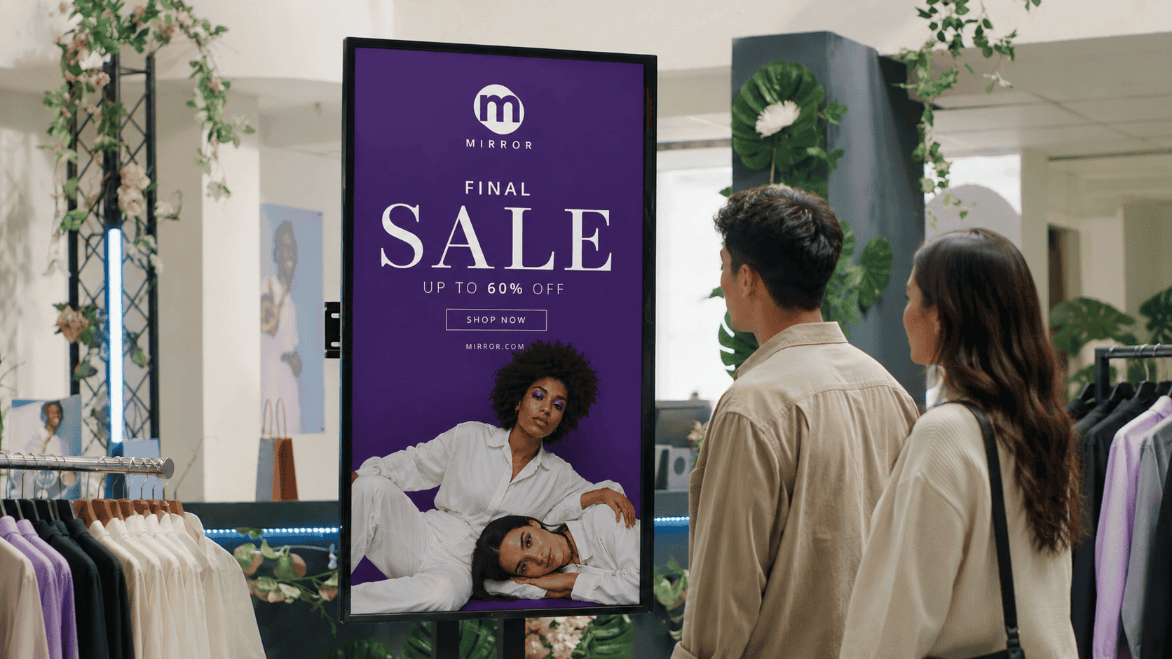 One of Mirror's physical retail stores
