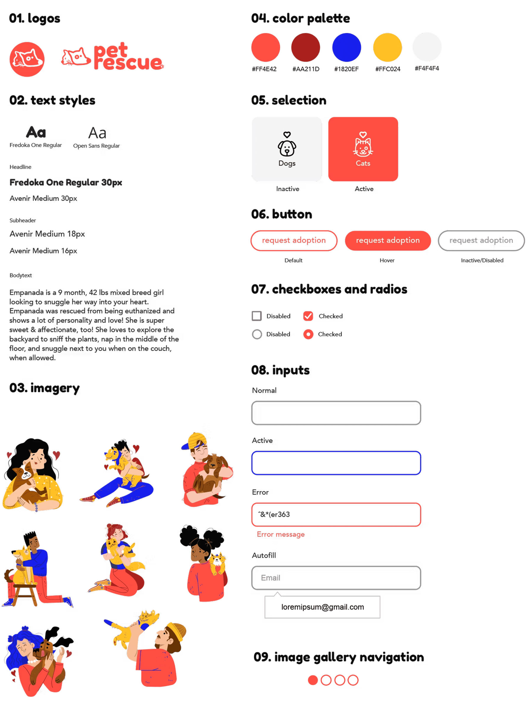 Pet Rescue UI Kit